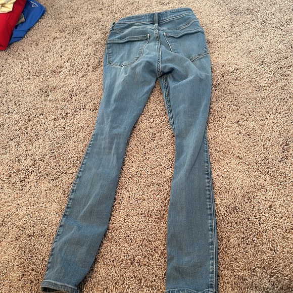 Hollister denim leggings curvy high rise size 23 waist length 26 - Picture 4 of 4